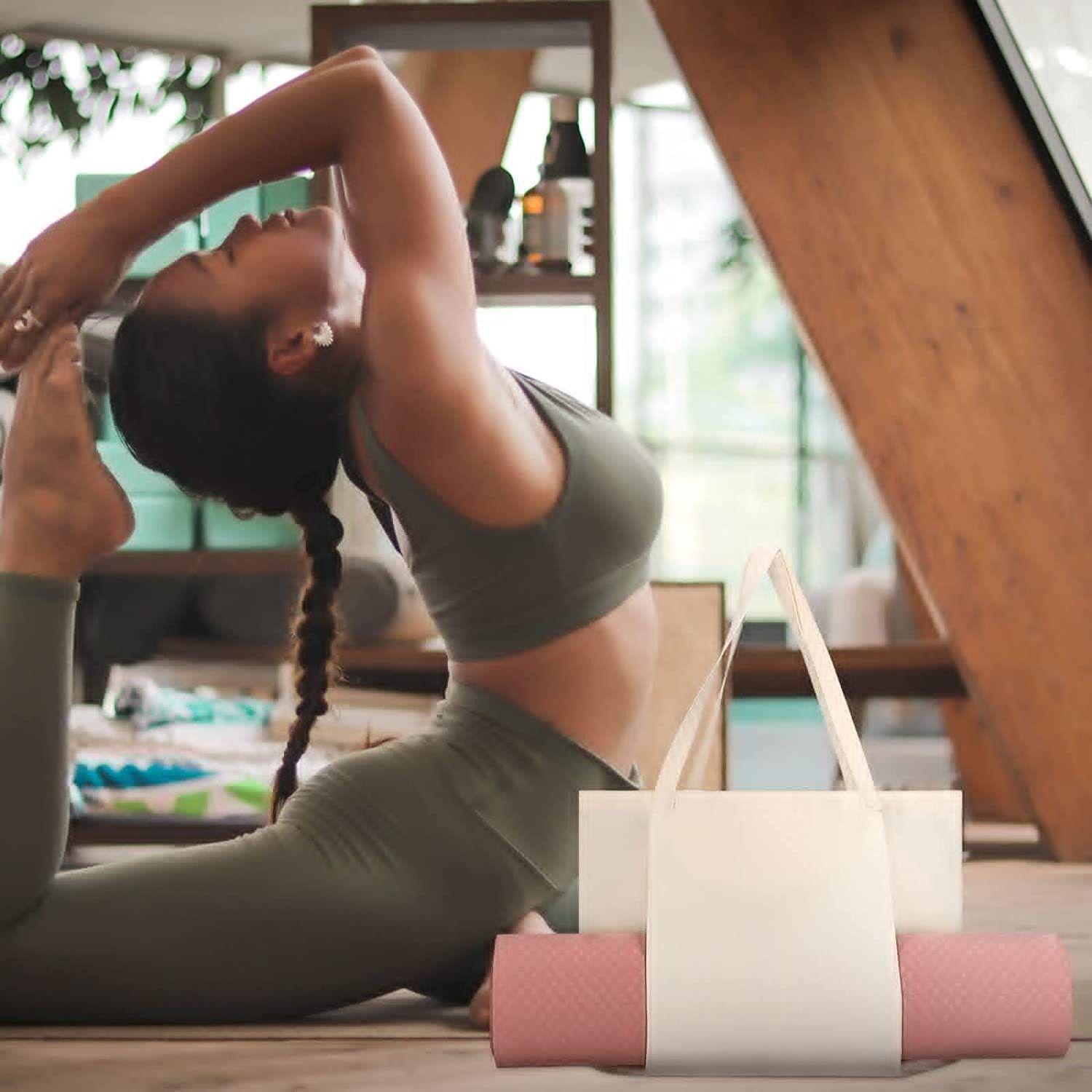 Yoga Hand Bag - Khaki