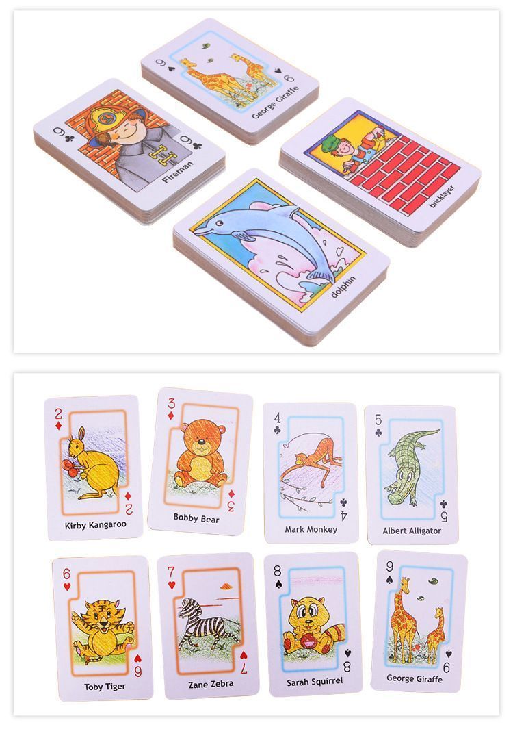 4Pcs Assorted Card Games Set