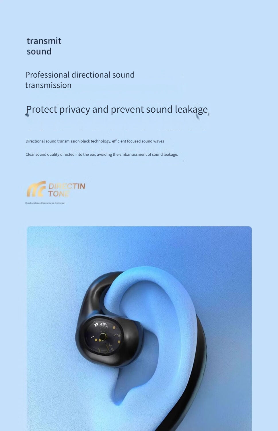 Microlab Y3 Bluetooth headset-Black