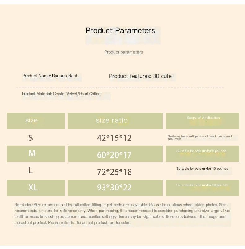 PetBedYellow-Blanket-LSize72*25*18cm