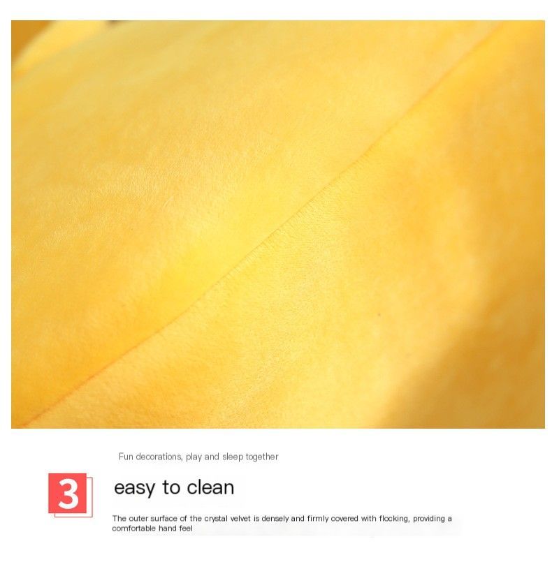 PetBedYellow-Blanket-LSize72*25*18cm