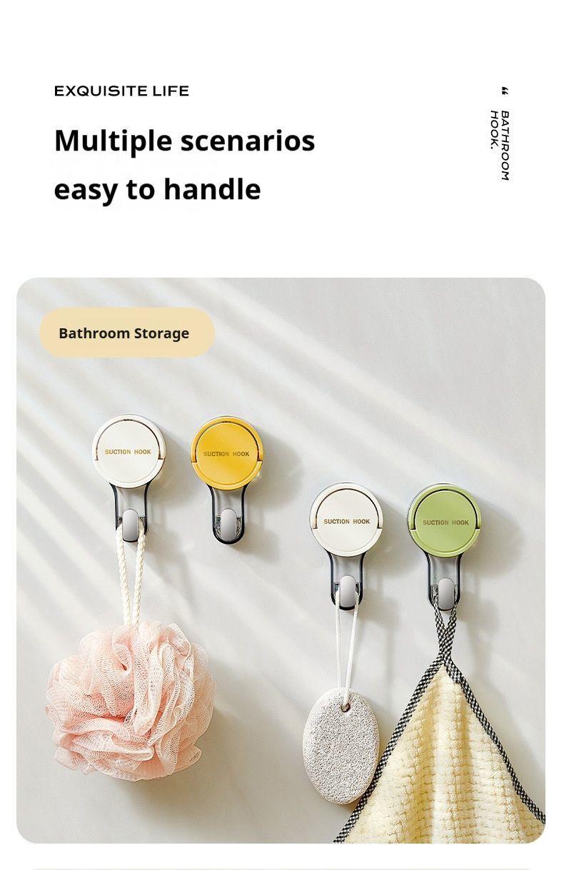 yellow Suction cup hook
