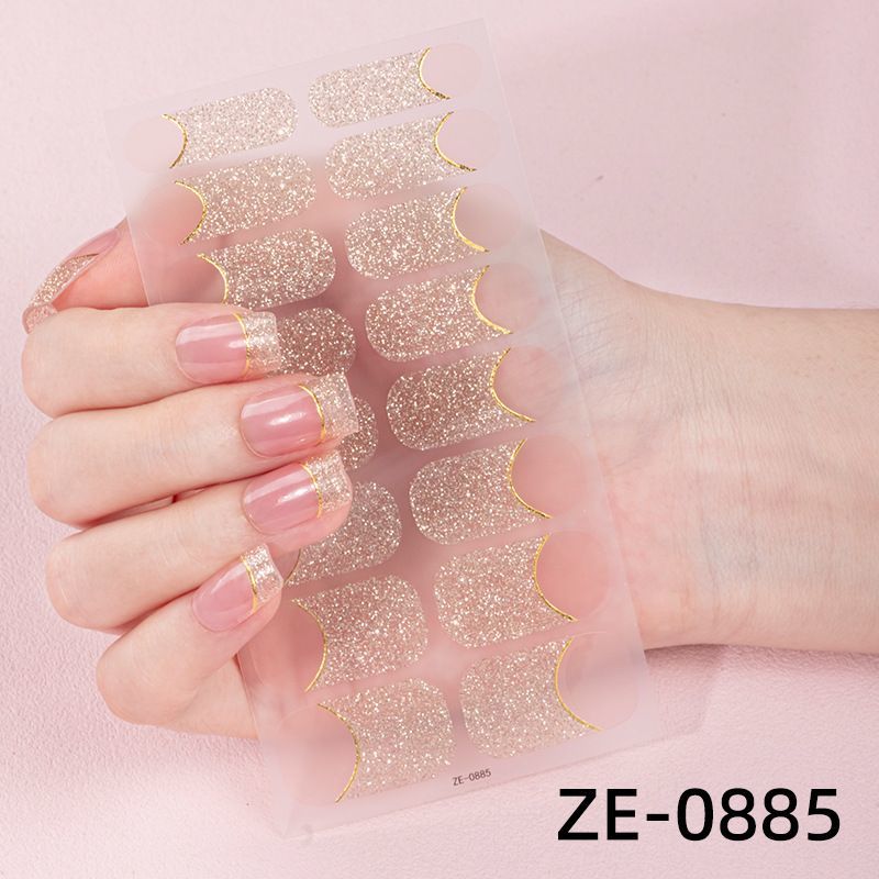 NailPolishFilmNailStickersZE-0339