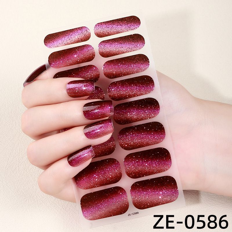 NailPolishFilmNailStickersZE-0589
