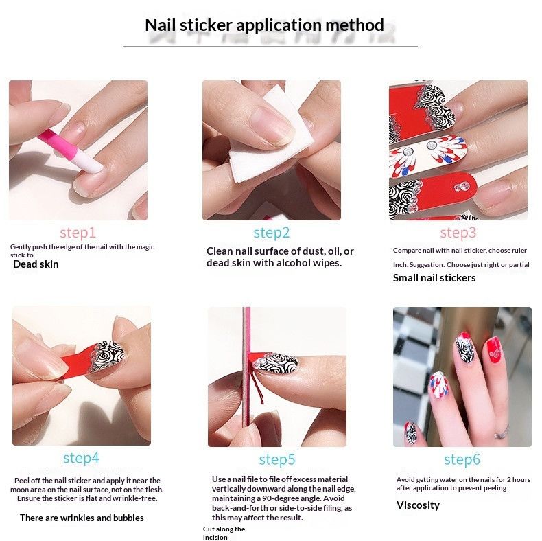 NailPolishFilmNailStickersZE-0885
