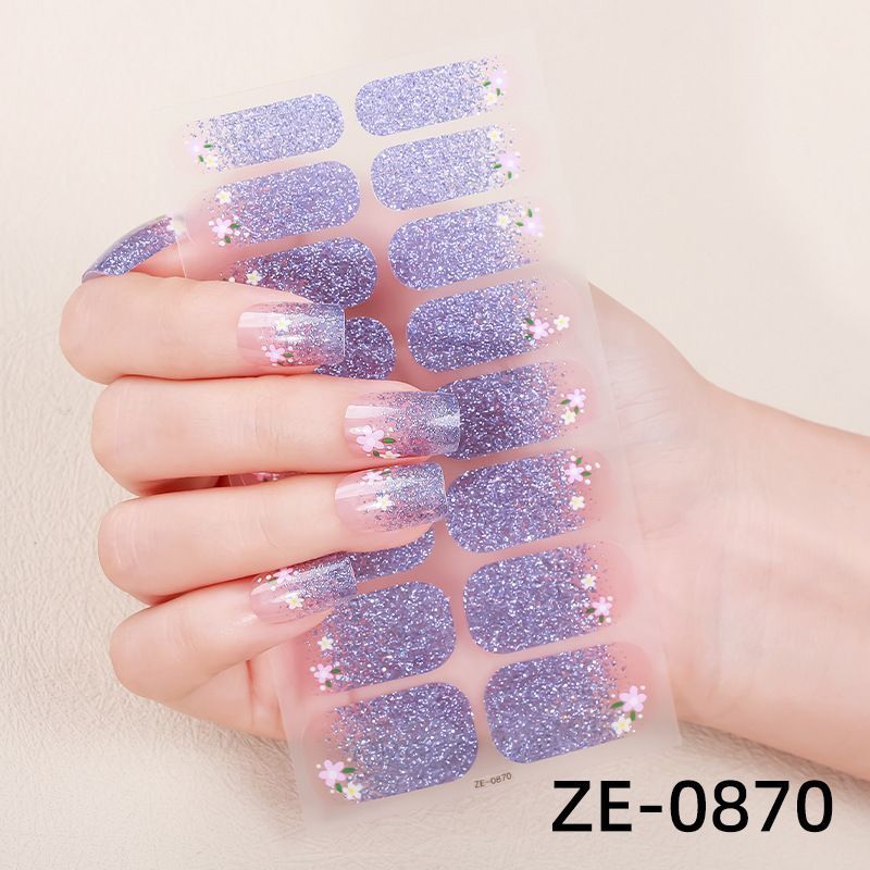 NailPolishFilmNailStickersZE-0891