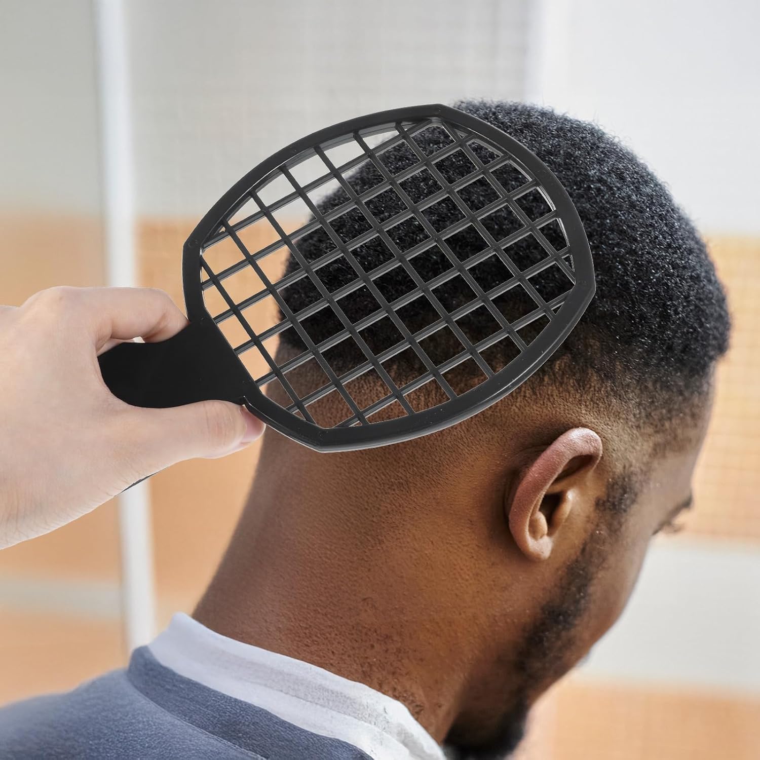 Xindojuz 2 PCS Twist Comb, Sponge Brush for Hair, 2 In 1 Afro Hair Pick Comb Set for Black Men and Women Curls, Dual-sided Design, ABS Material Hairpicks for Men Black