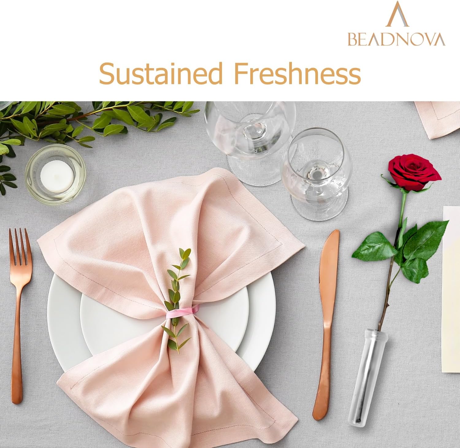 Floral Water Tubes 2.8 Inch Plastic Water Tubes for Floral Flower Vials with Caps for Flower Arrangement Decoration Clear, 20 Pcs