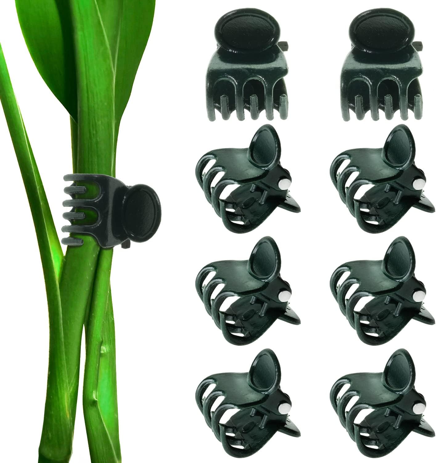 Plant Clips 100Pcs Orchid Clips Orchid Support Clips Vine Clips Plant Clips for Support Flower Orchid Vine 100PCS