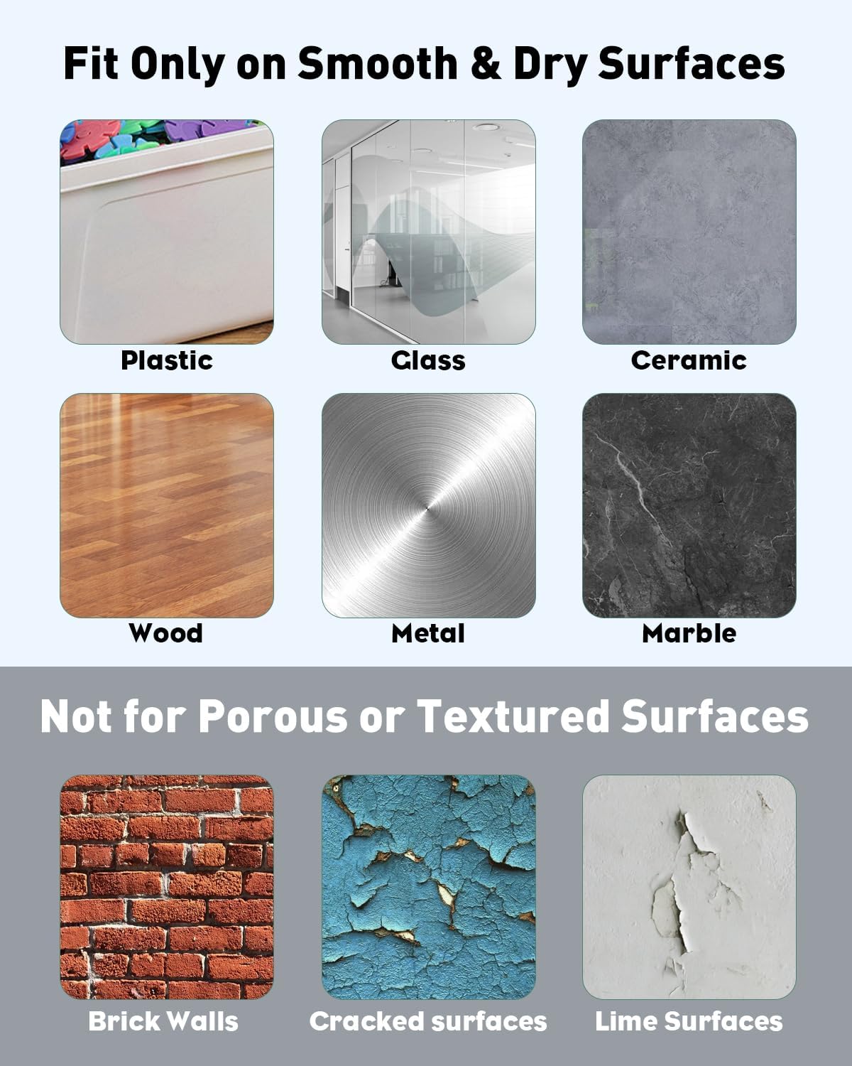 8 Pcs Door Stoppers for Wall, Adhesive Door Knob Wall Protector, Clear Wall Protectors from Door Knobs, Reusable Door Bumpers for Handle Shower Cabinet Home & Kitchen