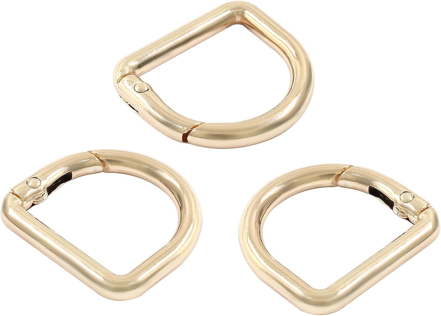 D Rings Spring Key Hooks