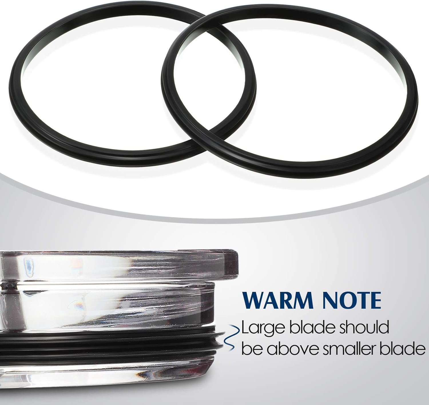 20 oz Replacement Rubber Lid Seals O Shaped Resealable Lid Gaskets for 10, 12, 16 and 20 Ounce Insulated Stainless Steel Tumblers 4 Pieces