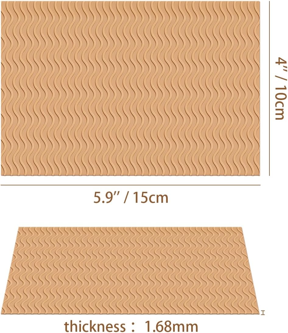 4 Pcs Non-Slip Shoe Sole Pads Shoe Bottom Grip Pads 5.9 x 3.9 Inch Self Adhesive Shoe Sole Protectors Shoe Pads Sole Shoe Bottom Protector for Women Nude