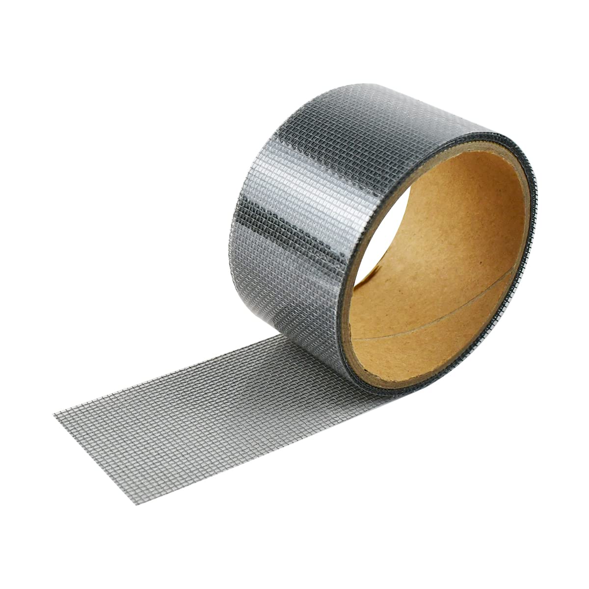 1 Pcs Grey Window Screen Repair Kit, Mesh Repair Tape Strong Adhesive Fiberglass Covering Mesh Tape Waterproof Screen Patch Repair for Door Window Tears Holes 2"×78"