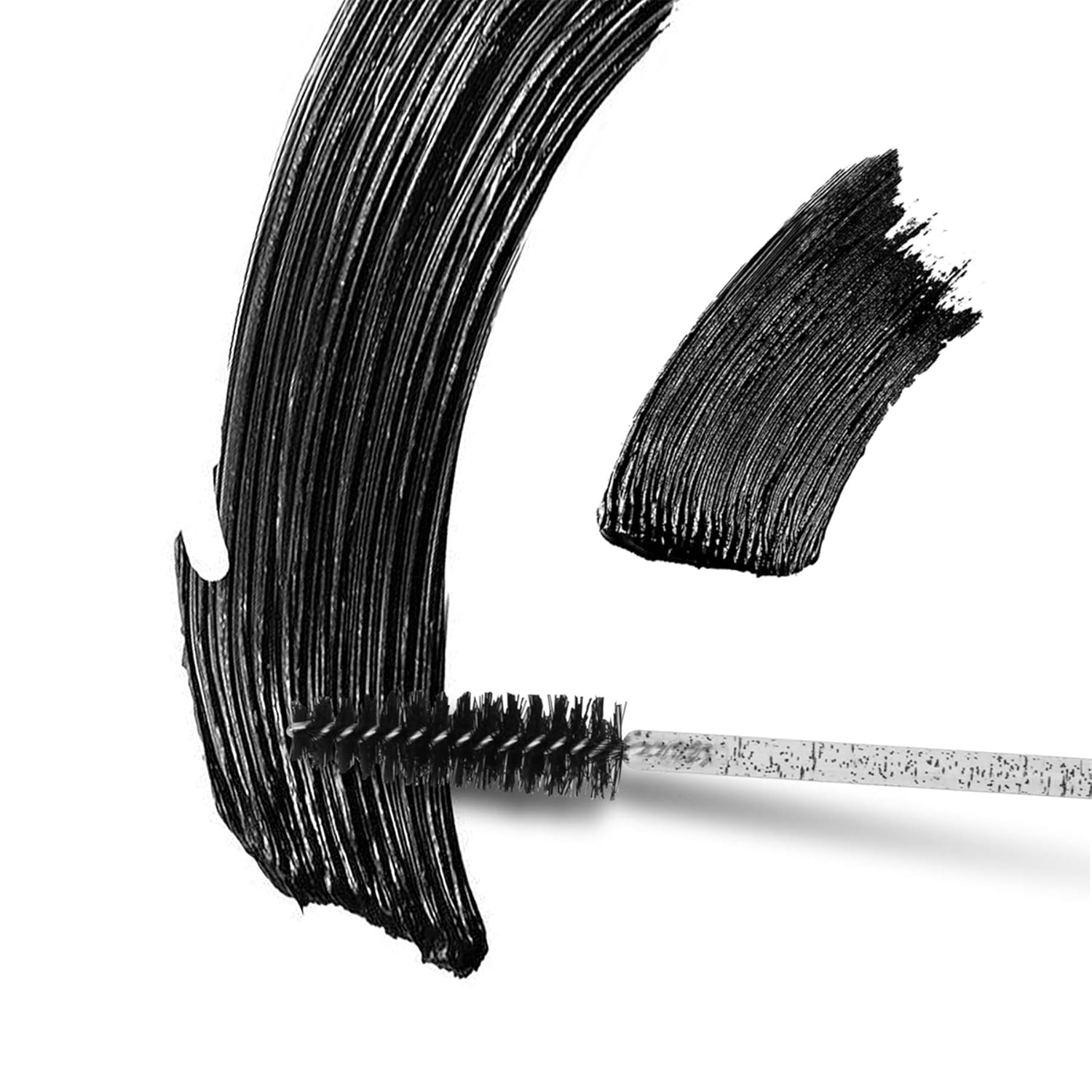 200PCS Spoolie Eyelash Brush - Disposable Mascara Brush Wand for Lashes, Eyebrow Eyelash Extension Supplies Black