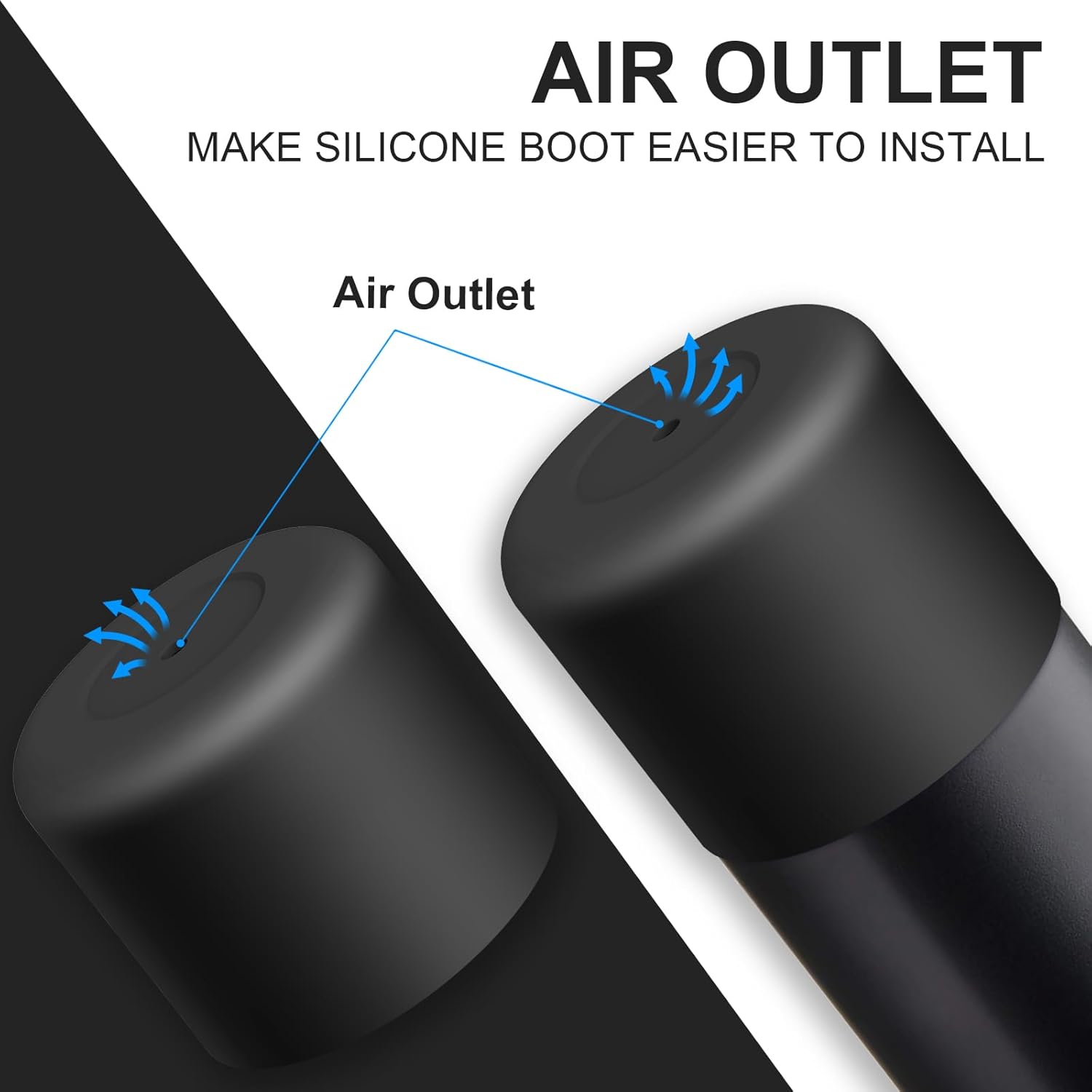 Silice Boot for Owala Water Bottle, 2PCS Anti-Slip Protective Sleeve for FreeSip/Twist/Flip Water Bottles, BPA Free, Dishwasher Safe, Bottom Bumper Cover Cup Accessories