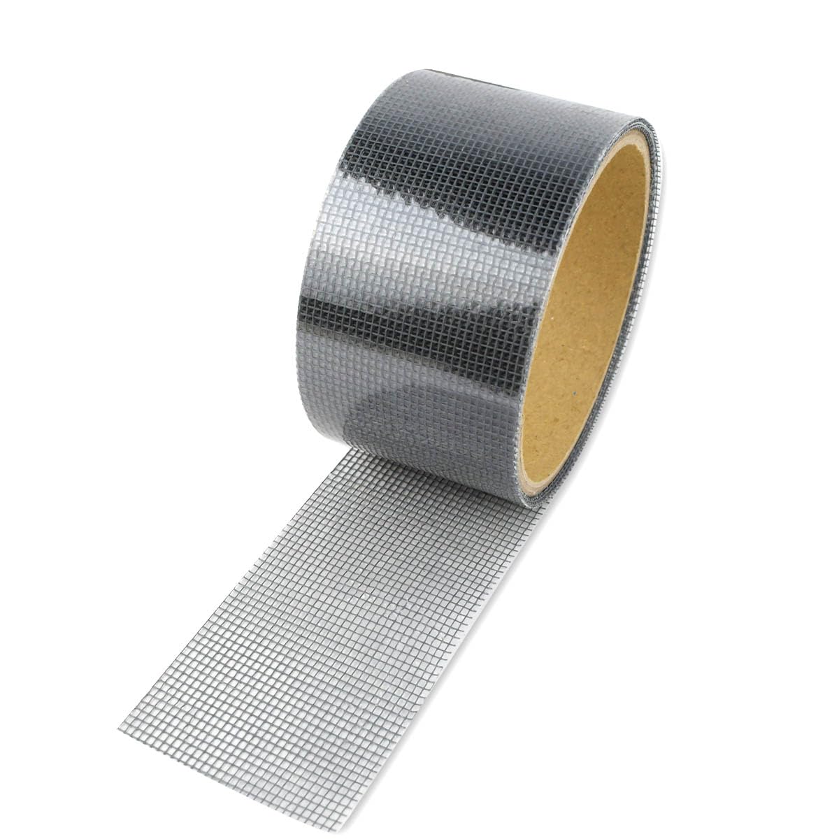 3-Layer Strong Waterproof Adhesive Screen Repair Tape - Instantly Fix Holes & Tears Fiberglass Kit Gray 1.97x78.7 Inches