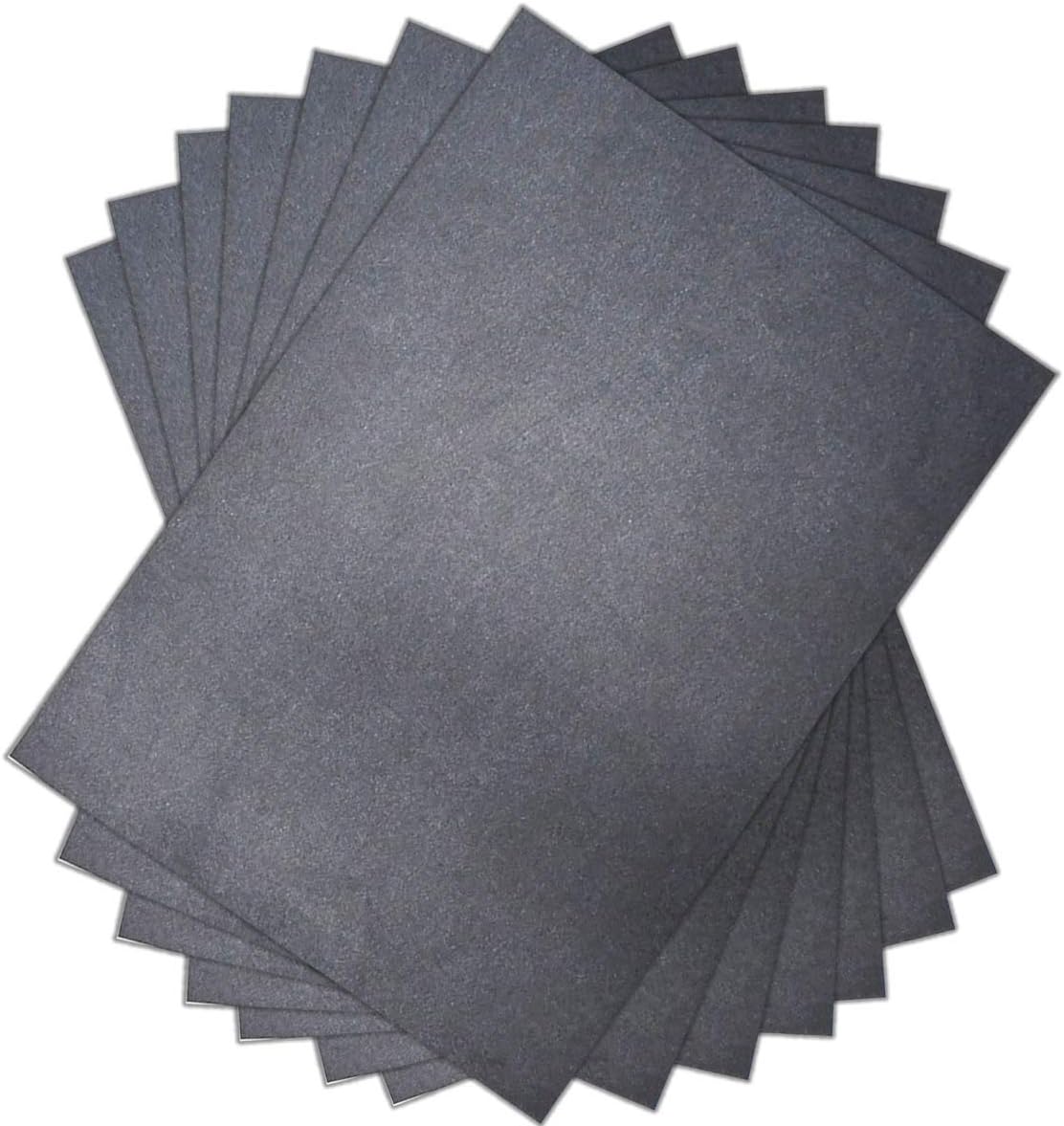 100 Sheets Carbon Transfer Paper Tracing for DIY Wood Working Canvas and Other Art Craft Surfaces Graphite & 5 Pieces Ball Embossing Stylus Black 8.3 x 11.7 Inches