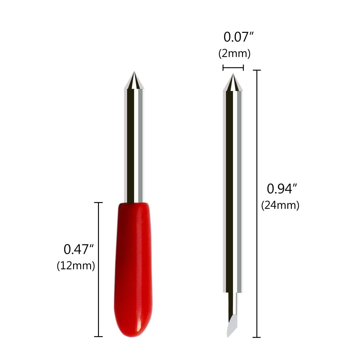 30 Pcs Replacement Blades for Explore Air 2 Blade Maker Expression Vinyl Cutter Machines Needle Degree 45 60 Cutting Plotter Multi