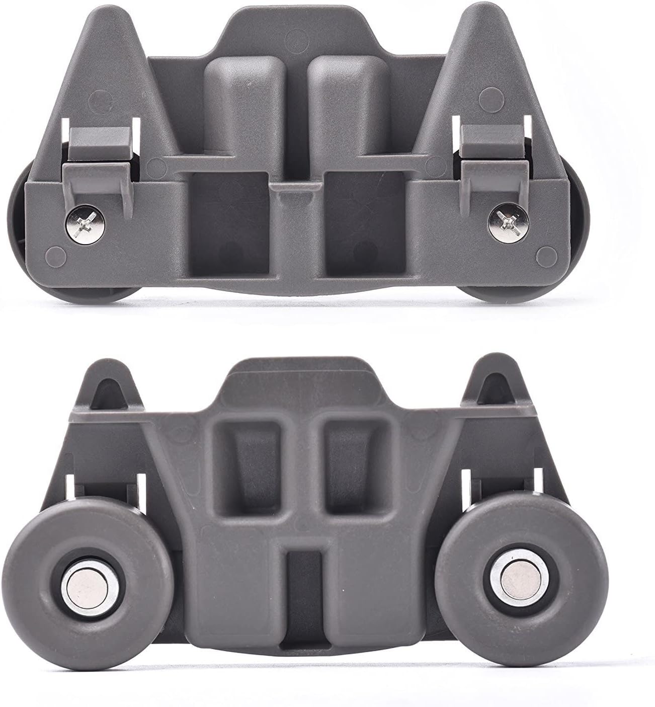 4-pack W10195416 NEW UPGRADED Replacement Part for Lower Dishwasher Wheel – Compatible with GE/Whirlpool/Kenmore - AP5983730, W10195416V, W10105417, PS11722152, W10195416VP
