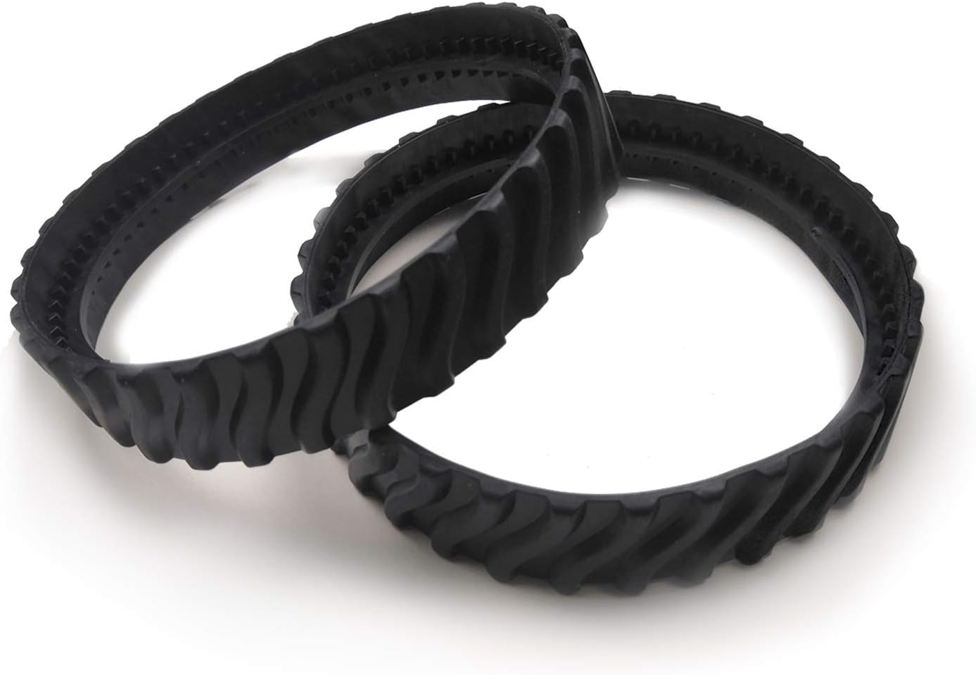 1 Pair R0526100 Exact Track Replacement | Compatible with MX8/MX6 In-Ground Pool Cleaner/Made of Premium, Heavy Duty Rubber - Improving The Parts Life Cycle by 50%