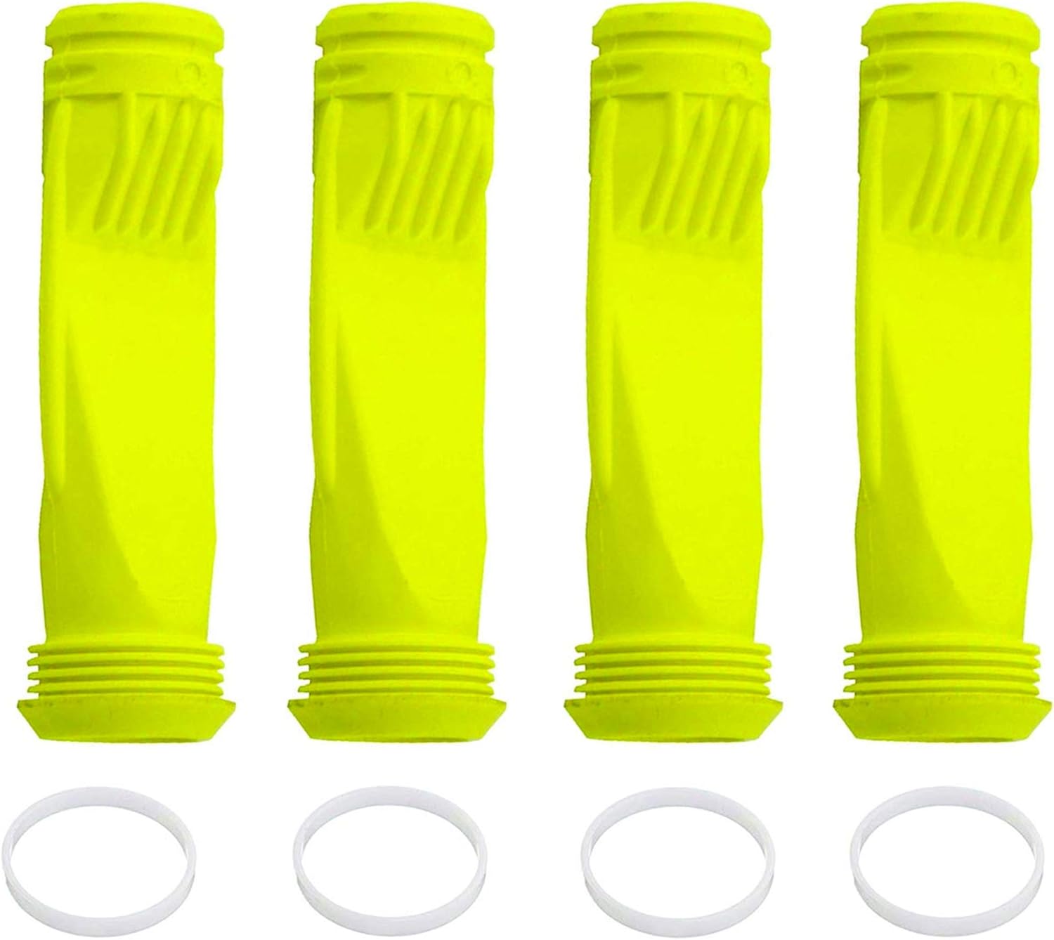 4-Pack Pool Cleaner Diaphragm Exact Replacement W69698 W81701 W81700 with Retainging Ring W81600 | Compatible with Zodiac G3 G4 Alpha 2 3 - Made from Heavy Duty Rubber