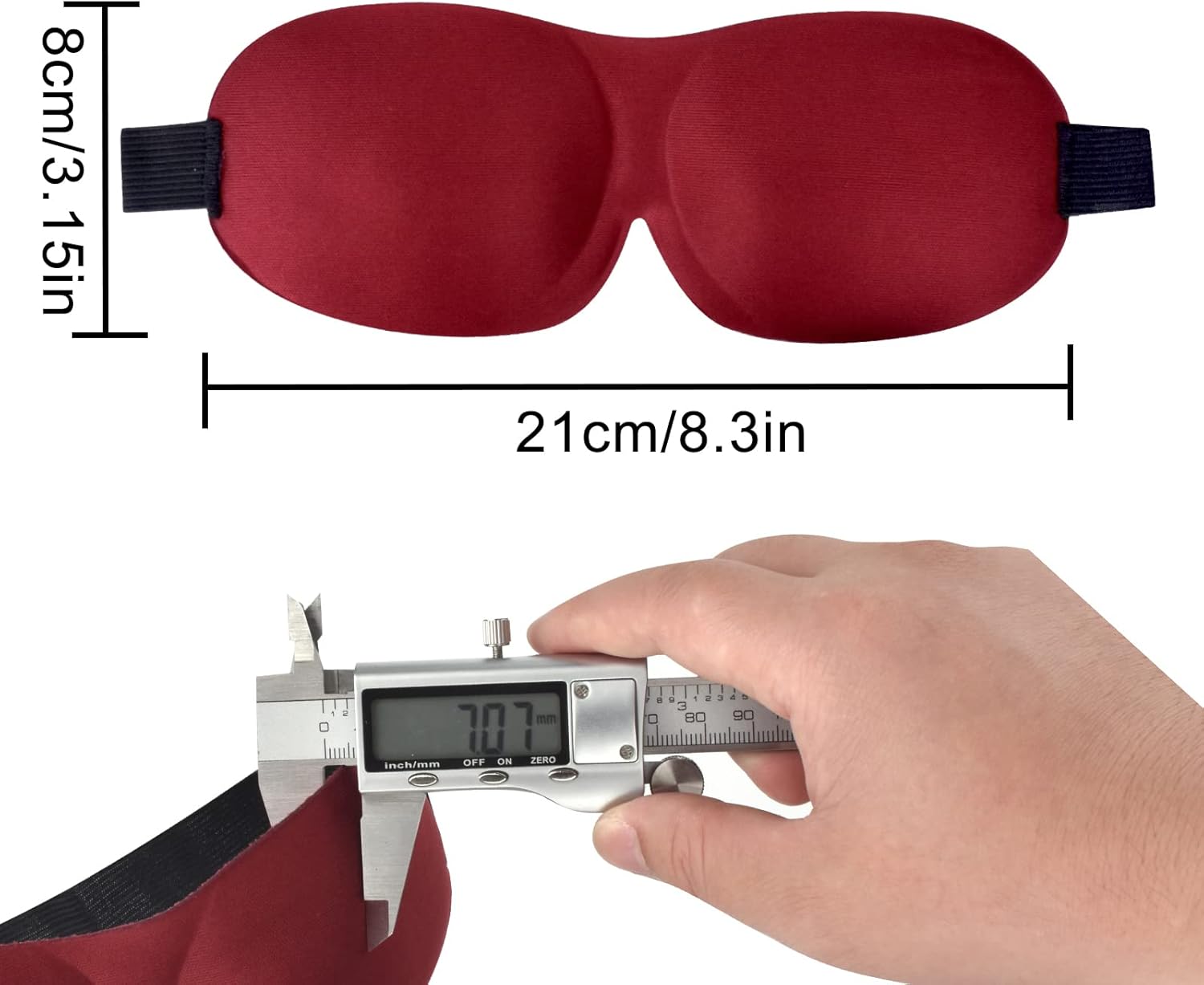 4 Pcs Sleep Mask 3D Eye Mask for Sleeping Eye Covers for Back and Side Sleeper at Travel, Sleep, Airplane