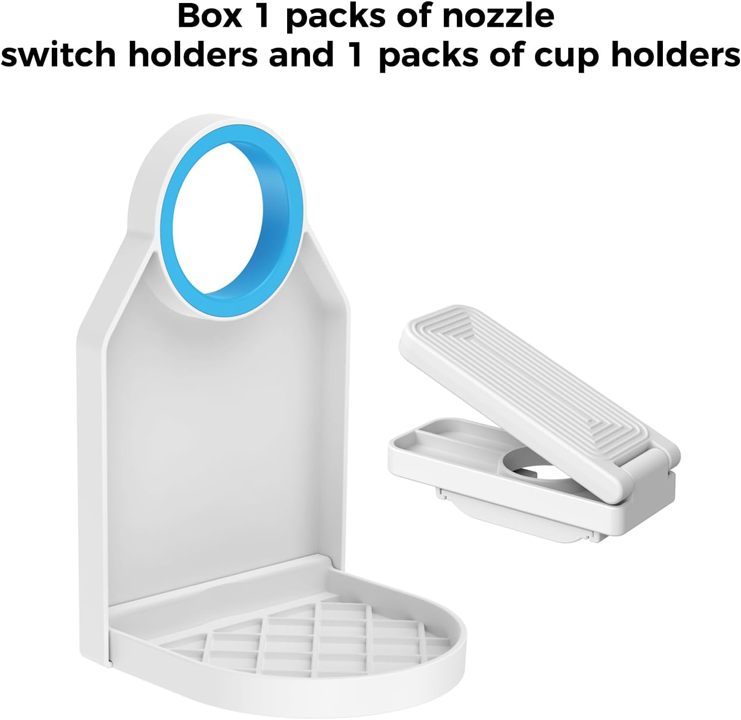 Laundry Detergent dispenser Cup Holder,Nozzle Upgraded Labor-Saving Switch Easily No More runny or Messy Laundry Detergent, Laundry Cup Holder and drip Tray room organizati and storage
