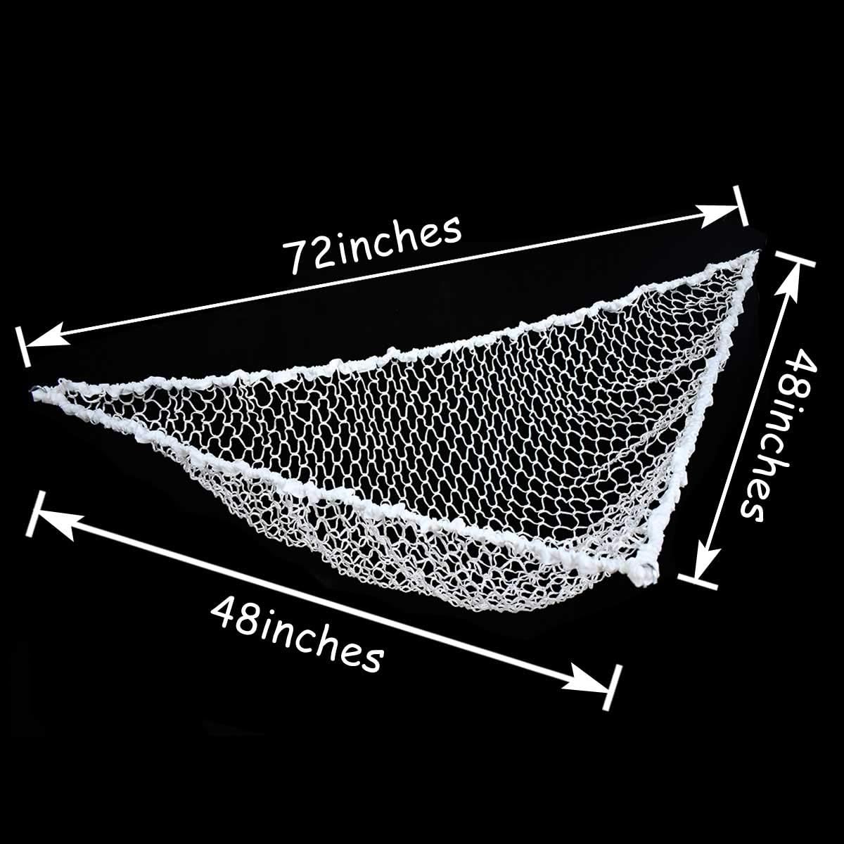 Hammock Mesh Toy Net Stuffed Animal Toys for Kids Jumbo Large Storage Pet Corner Animals Wall Hanging Organizer Christmas Gift White