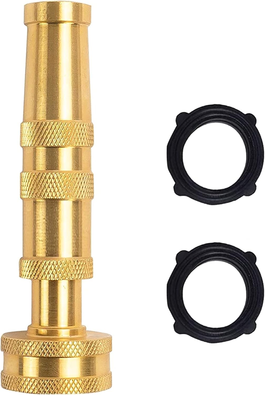 Garden Hose Adapter + 4" Twist Hose Nozzle