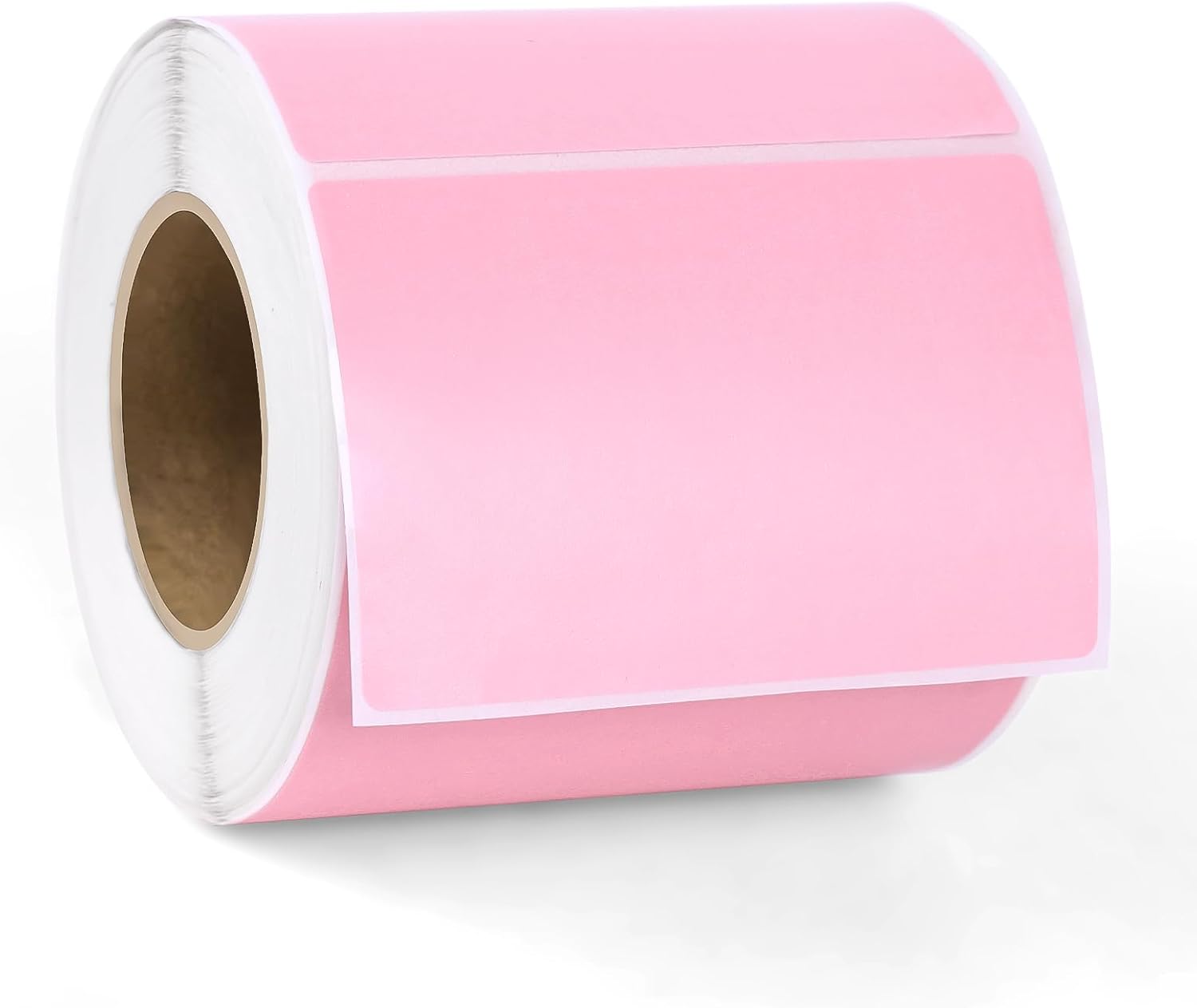 3"x2" Inch Thermal Printer Labels - Adhesive Waterproof Address and Barcode Stickers for Laser/Inkjet Printers, Ideal for Small Business Shipping&Inventory 500PCS, Pink