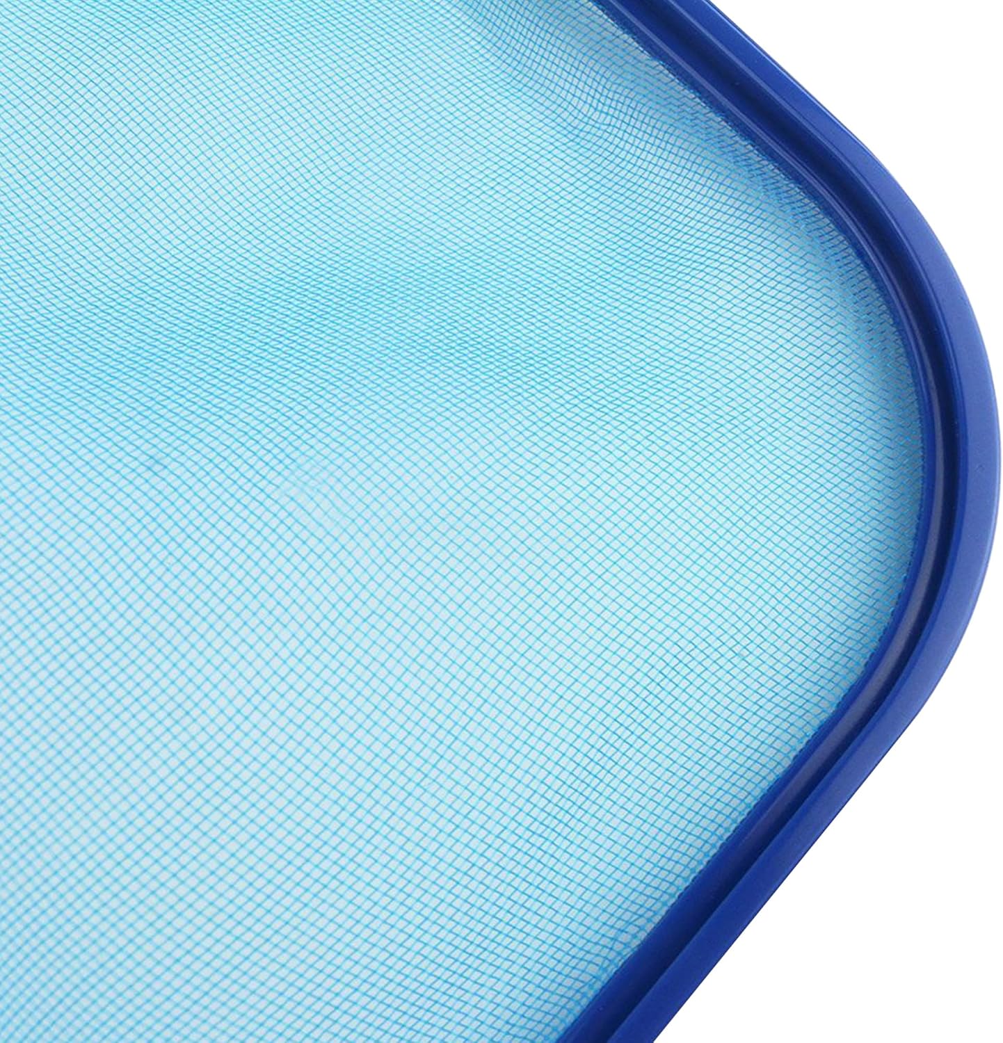 Swimming Pool Cleaner Supplies/Professional Heavy Duty Pool Leaf Rake Fine Mesh Frame Net/Cleaning Leaf Skim Net 17.5x11.8in