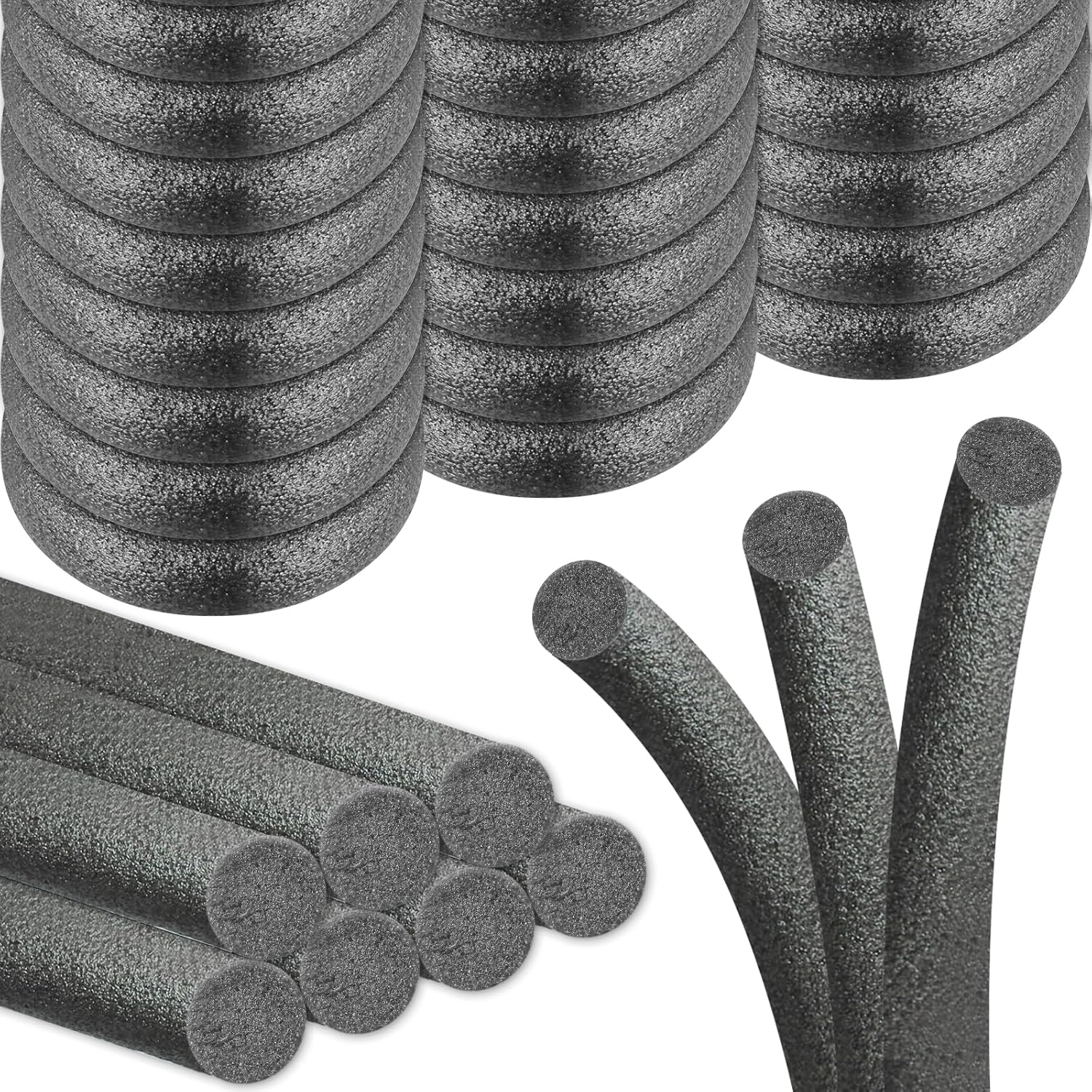 Foam Backer Rod for Gaps Concrete Crack Filler Joints Foam Gap Filler Caulk Saver Backing Rod Filler Rope Concrete Joint Filler 1 Inch X 10 Feet