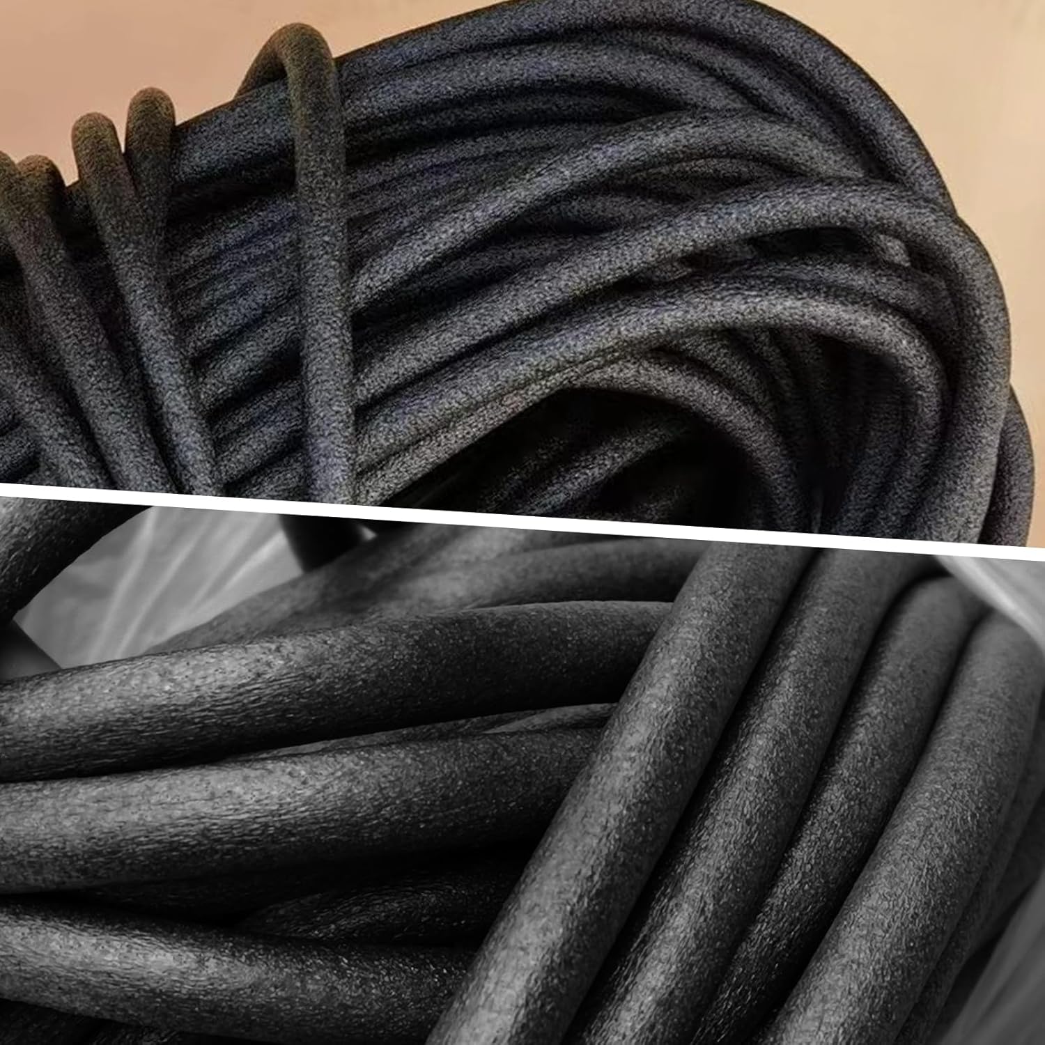 Foam Backer Rod for Gaps Concrete Crack Filler Joints Foam Gap Filler Caulk Saver Backing Rod Filler Rope Concrete Joint Filler 1 Inch X 10 Feet