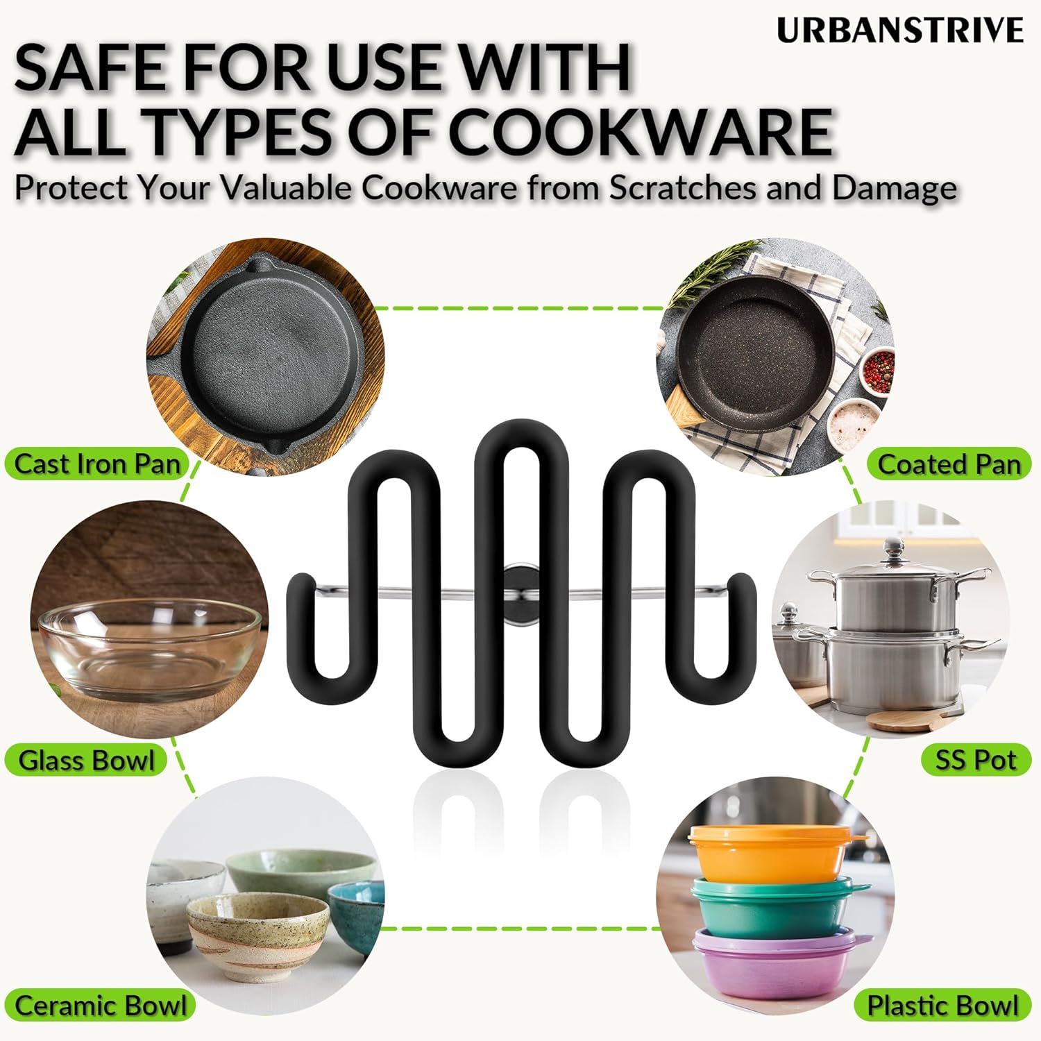 Non-Scratch Silicone Potato Masher Kitchen Tool, Potatoes Masher Potato Masher Stainless Steel Wrapped In Premium Silicone, Potato Smasher Black