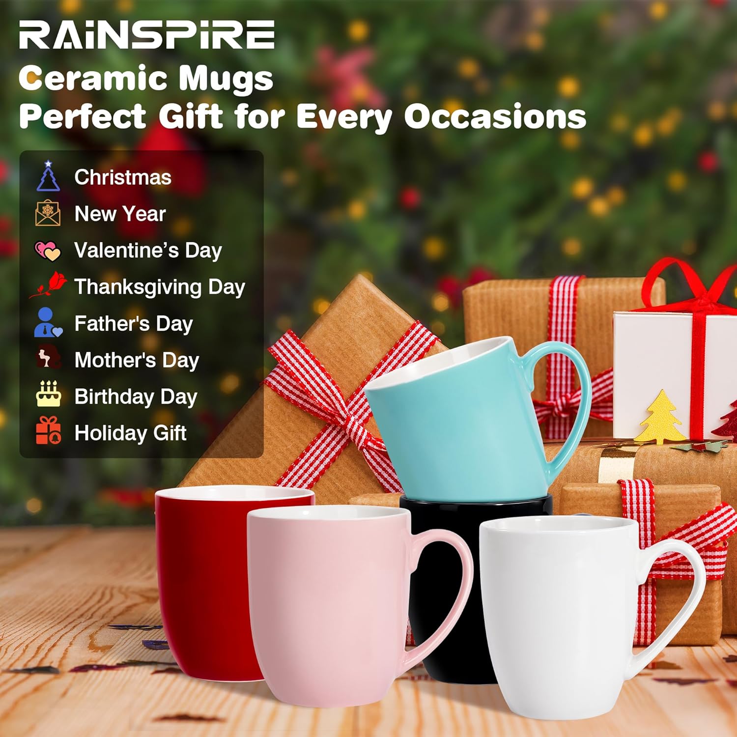 16 oz Large Coffee Mug with Handle Tea Cup Novelty Coffee Cup Idea Gift for Men Women Office Work, White White