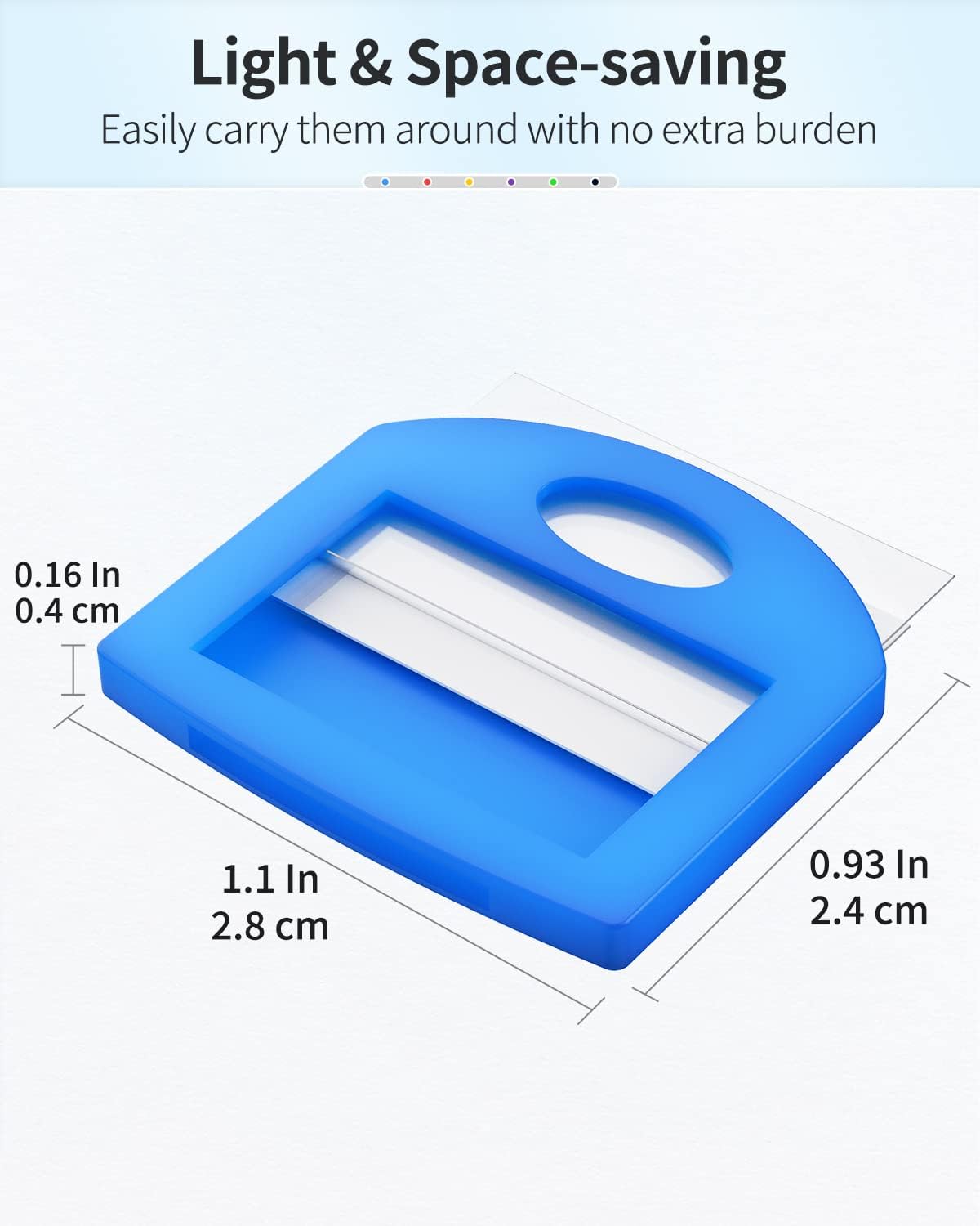 24 Pcs Key Covers Caps 1 Inch Key Covers Protectors with Blank Paper Labels and Clear Windows Soft Key Identifiers for Standard Regular Thin Flat House Keys Not for Odd-Shaped , 6 Colors