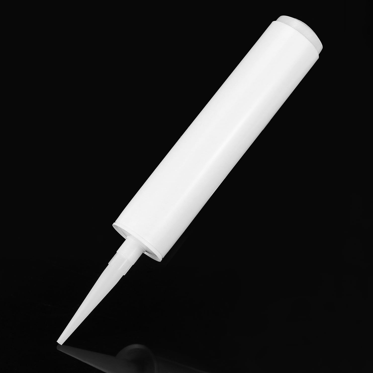 Empty Caulking Sealant Tubes - 11 Oz Capacity Each, 4 Pack Reusable Plastic, for Standard Caulking Guns
