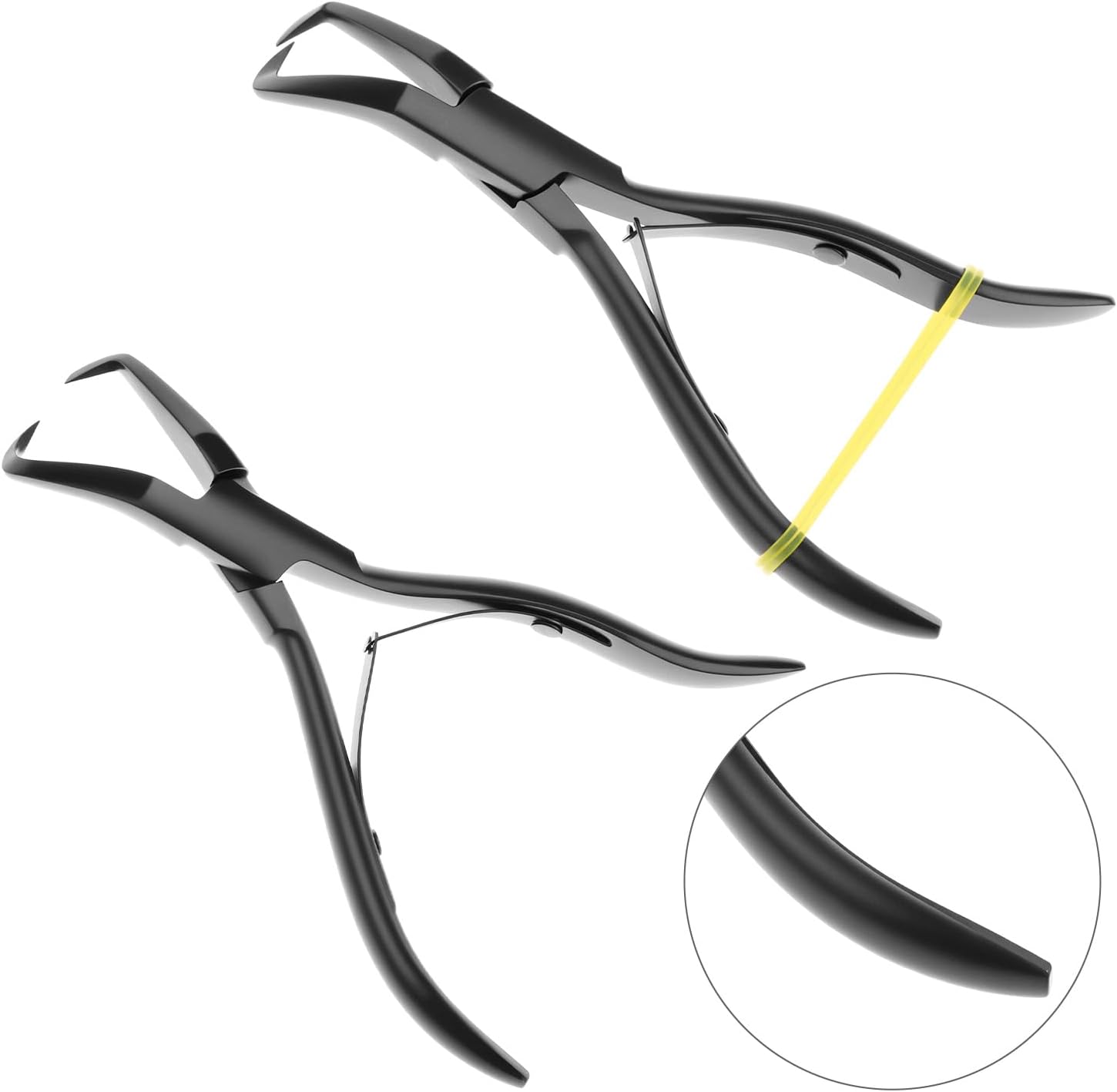 Professional Hair Extension Pliers, Stainless Steel Micro Link Bead Remover Tool for Micro Rings, Microlink & Feather Hair Extensions