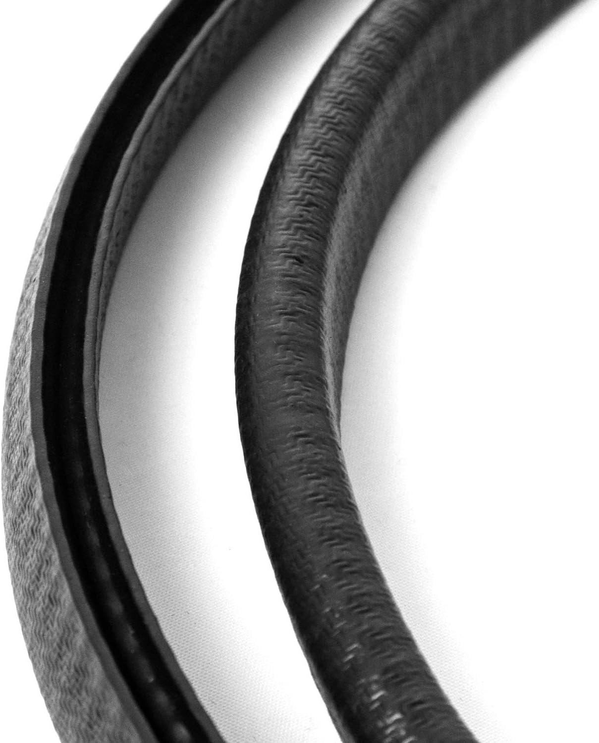 U-Shape Edge Trim, 10 Feet Weather Stripping Car Door Edge Protector, Flexible Push-On Rubber Guard for 1/4" Sharp Metal Edges