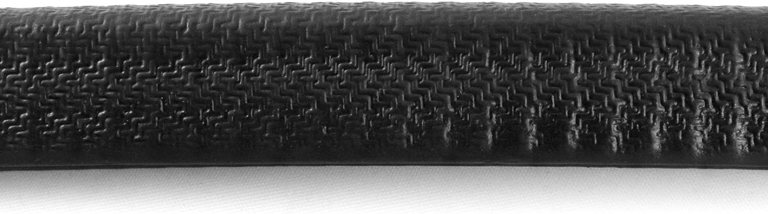 U-Shape Edge Trim, 10 Feet Weather Stripping Car Door Edge Protector, Flexible Push-On Rubber Guard for 1/4" Sharp Metal Edges