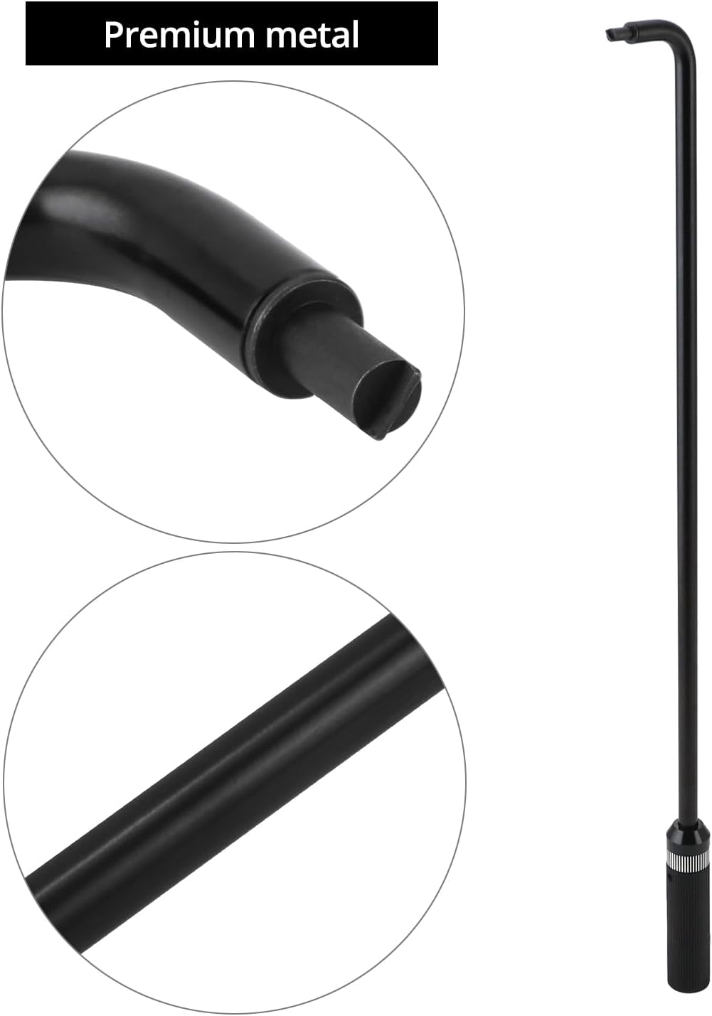 High-Precision Pilot Screw Adjusting Tool – 16.34" Carburetor Adjustment Screwdriver with 110° Angled Rotatable Cutter Tip – Perfect for ATV, UTV, Snowmobile, and Multi-Cylinder Motorcycles