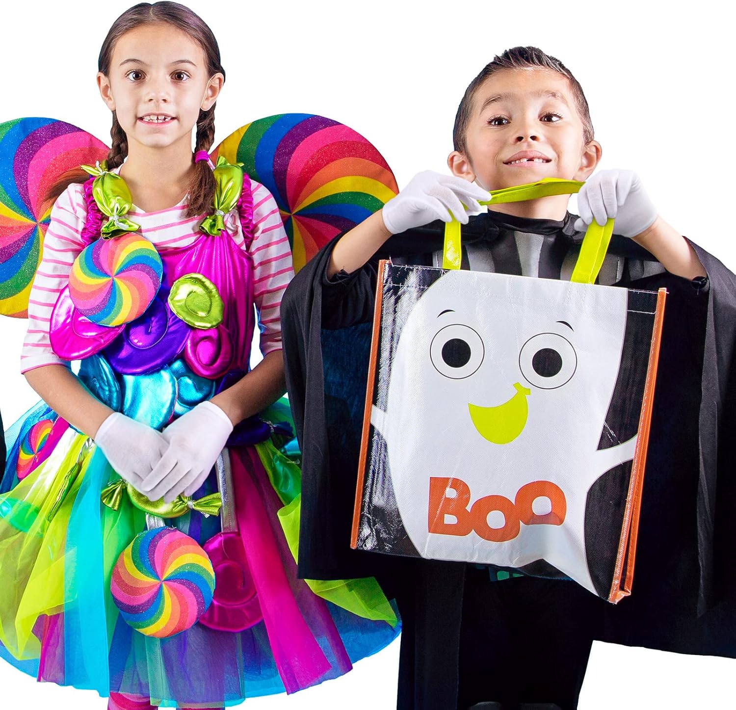 20 Pairs White Gloves Kids Cosplay Costume Cotton Girls Boys Wrist Formal for Halloween Party