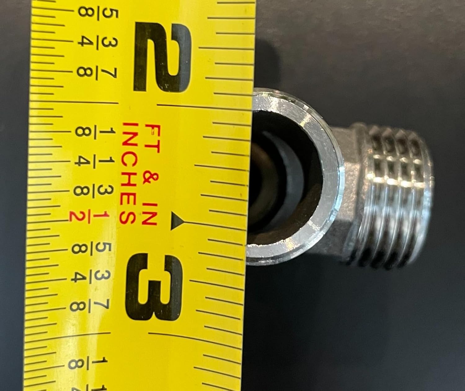 Stainless Steel 1/2" G 3 Way Diverter, Movable Cap Flexible Tee Connector for Angled Valve, Bidet, Sprayer, Shower Arm All 3 way is 1/2 G threaded!!, Thread ID/OD is 19.8MM/3/4"