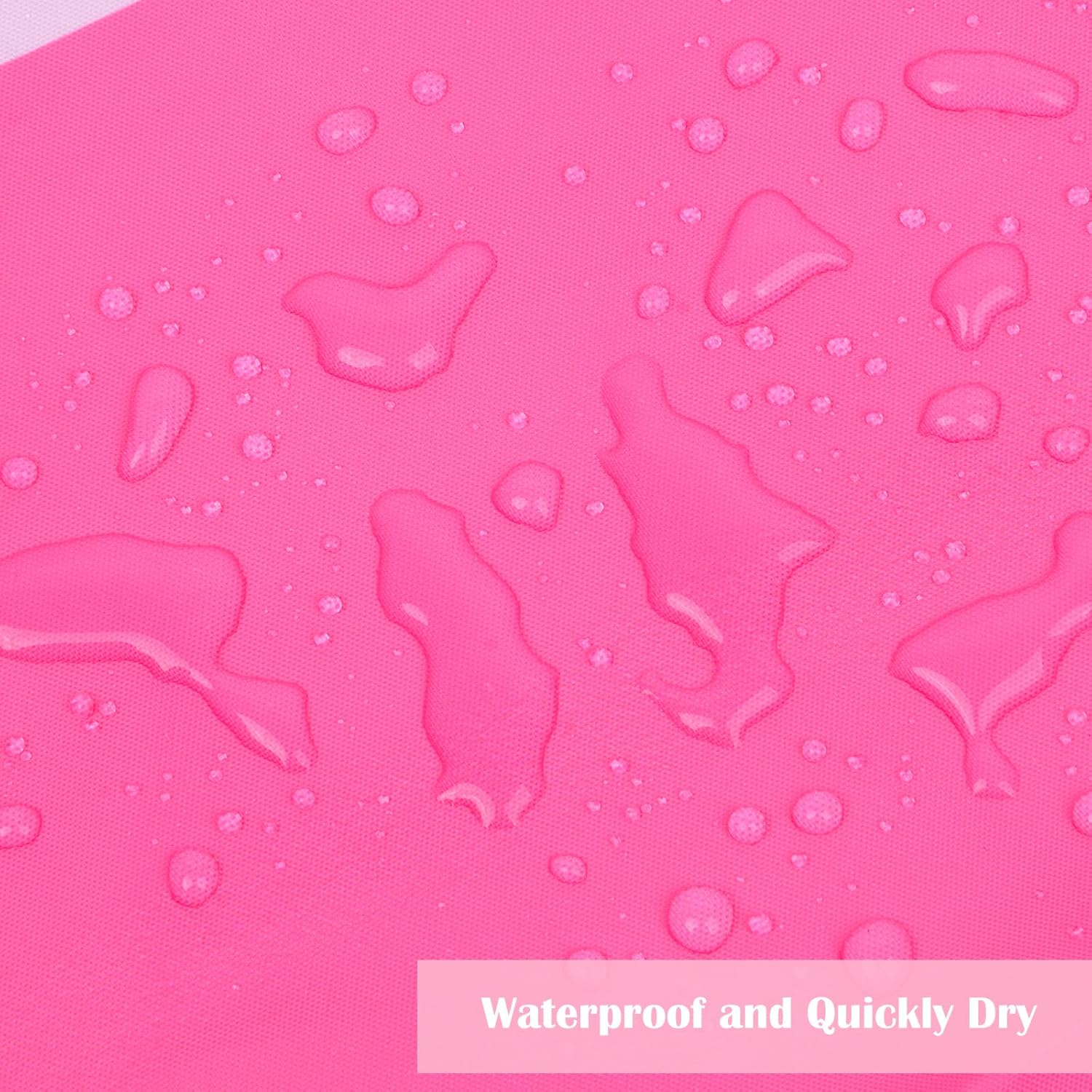 Pink Shower Curtain for Bathroom Cute Wavy Swirl 70S Abstract Retro Vintage Preppy Aesthetic Fabric Waterproof Bathroom Shower Curtains Set with Hooks 72x72 Inch