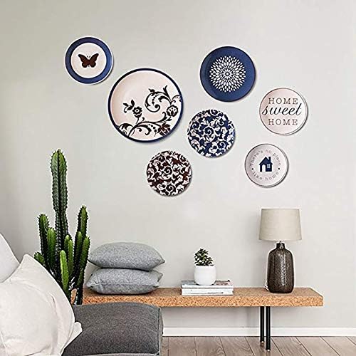 1.25 Inch Invisible Adhesive Plate Hanger Set Vertical Plate Holders for The Wall 20 Pack