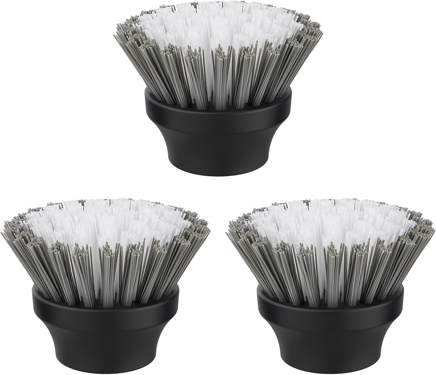 Electric Spin Scrubber Flat Brush Refills, 3 Pack