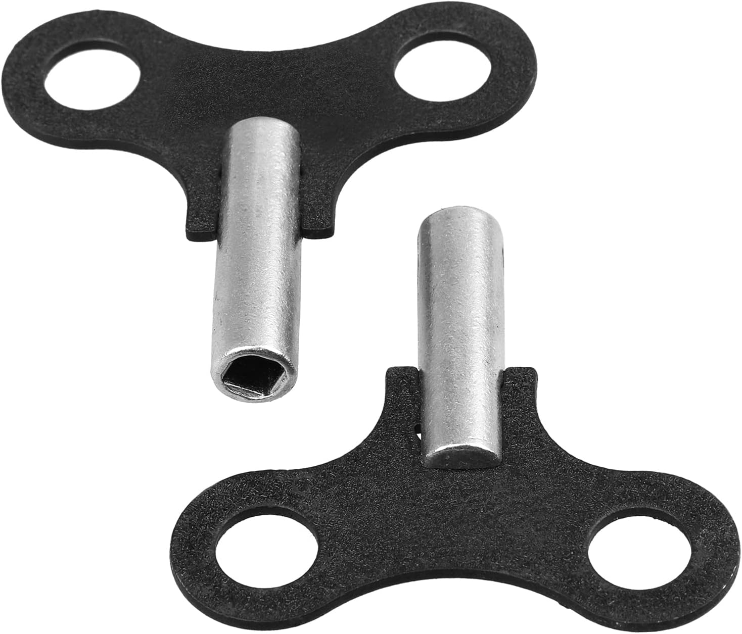 2 Pack Clock Winding Key #9 4.5mm, Antique Clock Winding Key Set for Wall Clocks, Alarm Clocks and Wind Chain Repair 4.5mm & 0.177 Inch Hole