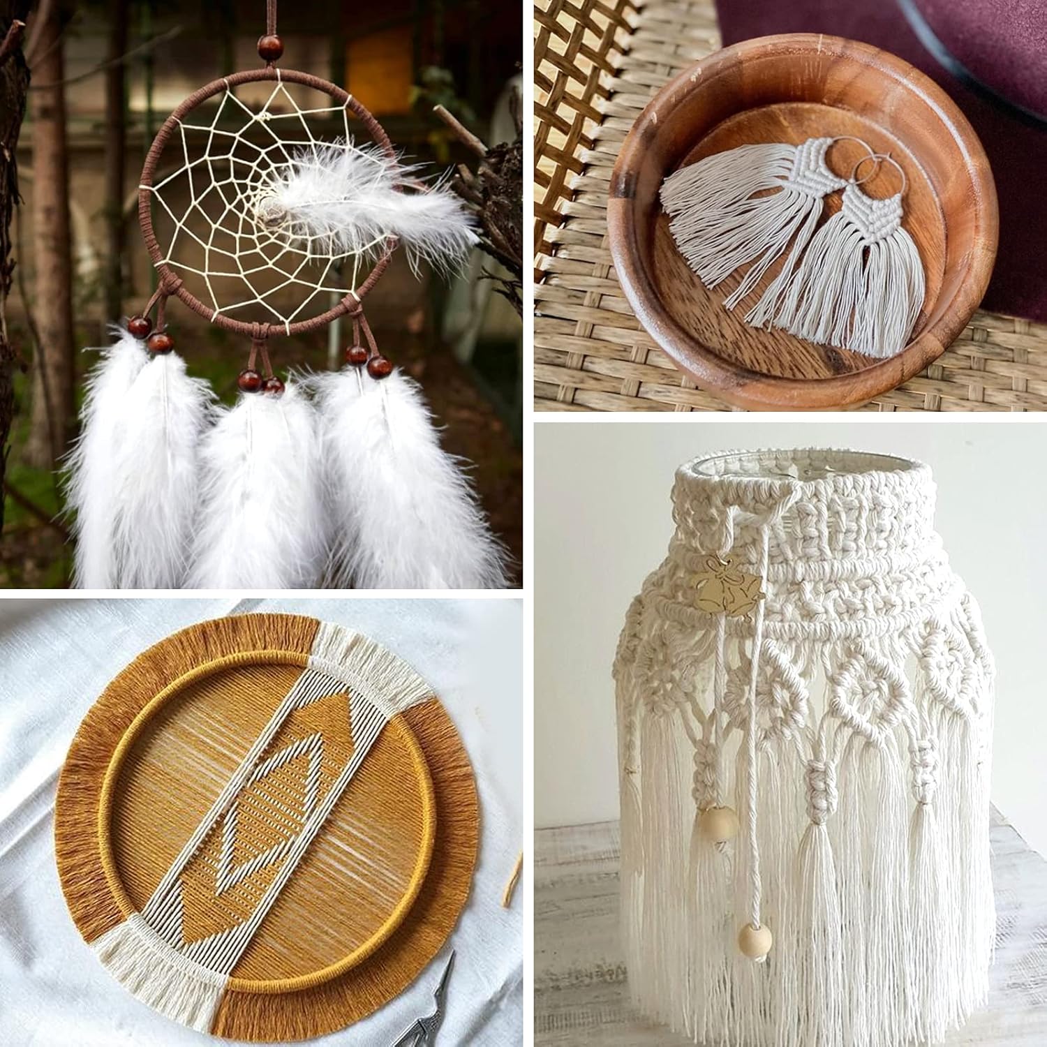 White Twine String and Gold Twine String