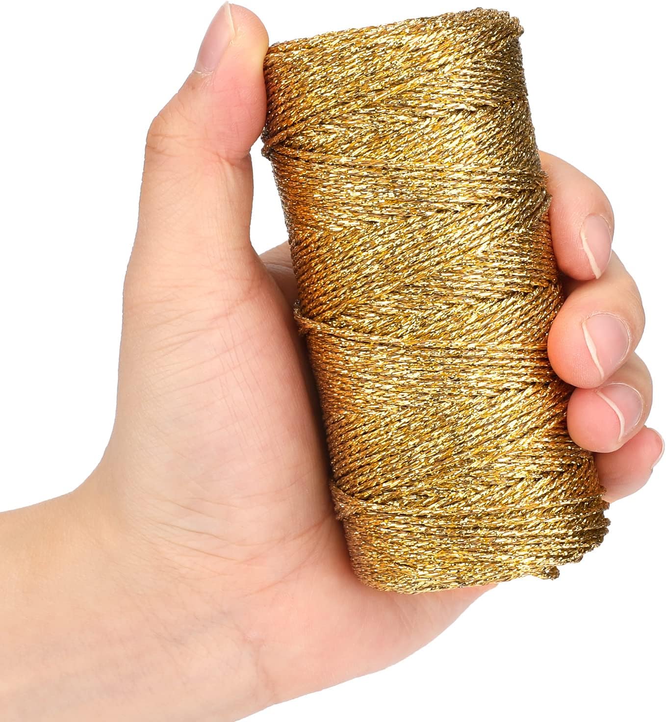 White Twine String and Gold Twine String